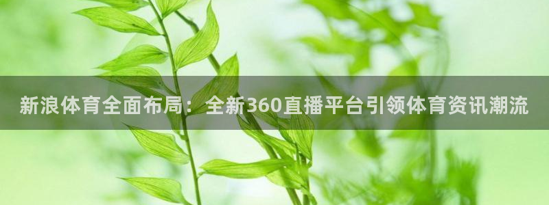 柠檬网体育直播：新浪体育全面布局：全新360直播平台引领体育资讯潮流